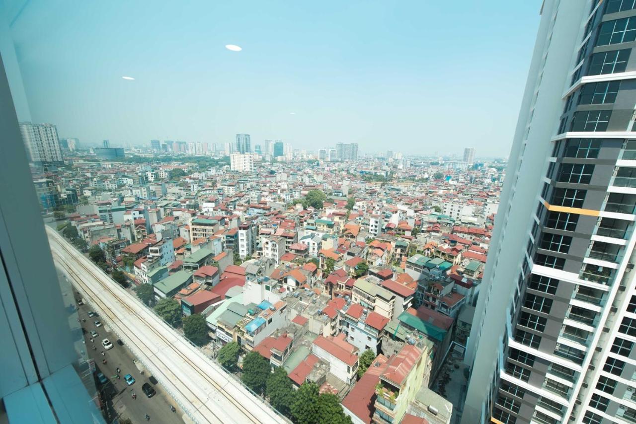 Canvas Cau Giay Apartments Hanoi Exteriör bild