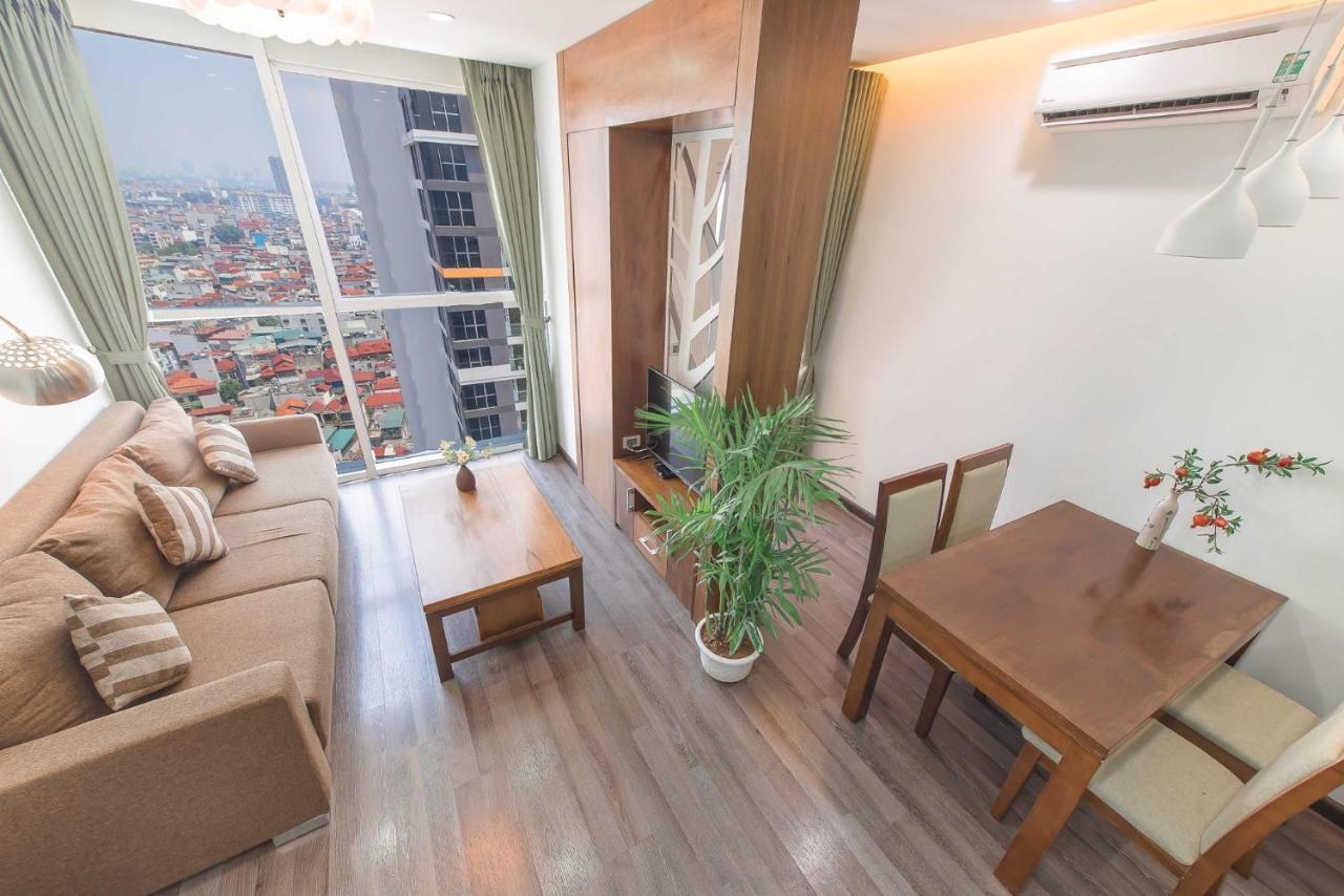 Canvas Cau Giay Apartments Hanoi Exteriör bild
