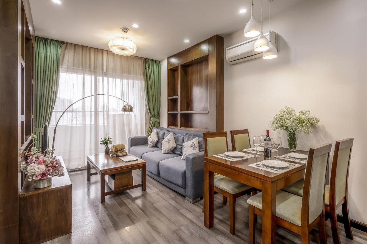 Canvas Cau Giay Apartments Hanoi Exteriör bild