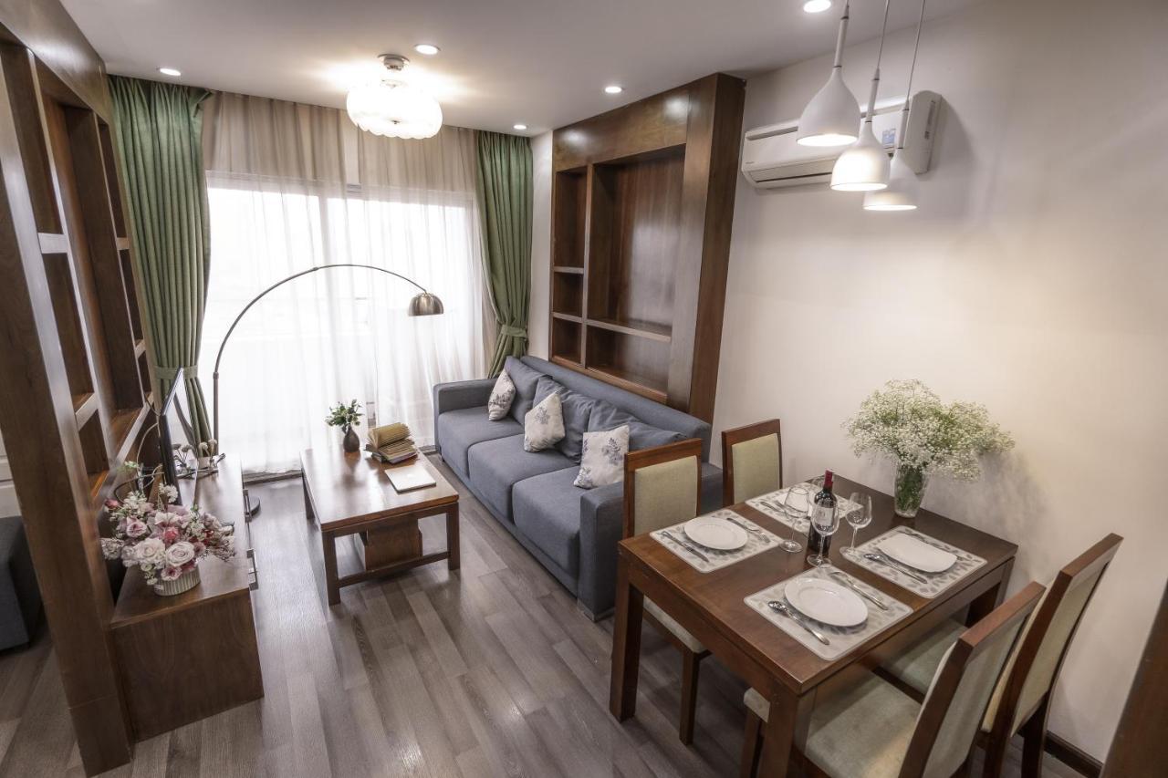 Canvas Cau Giay Apartments Hanoi Exteriör bild