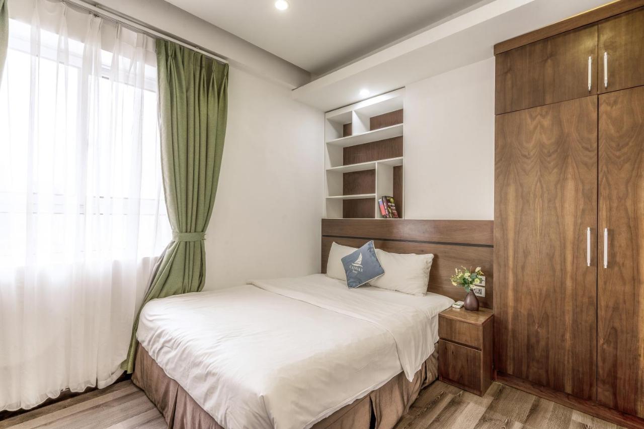 Canvas Cau Giay Apartments Hanoi Exteriör bild