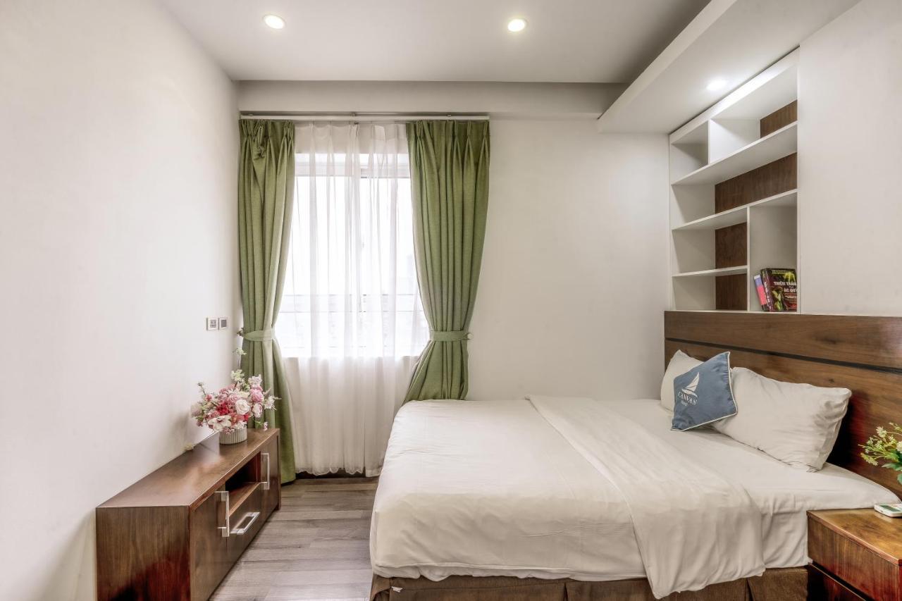 Canvas Cau Giay Apartments Hanoi Exteriör bild