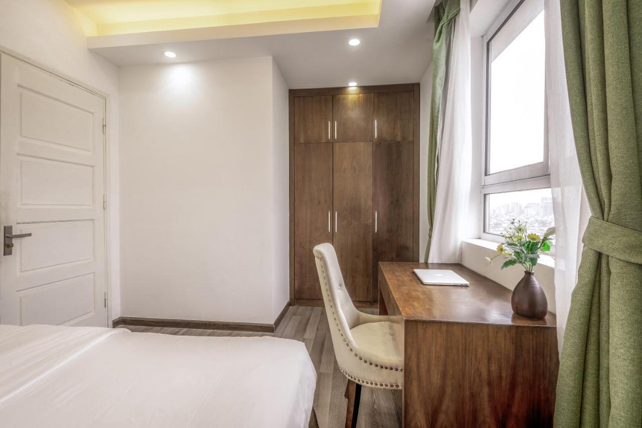 Canvas Cau Giay Apartments Hanoi Exteriör bild