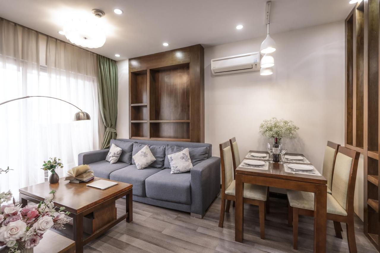 Canvas Cau Giay Apartments Hanoi Exteriör bild