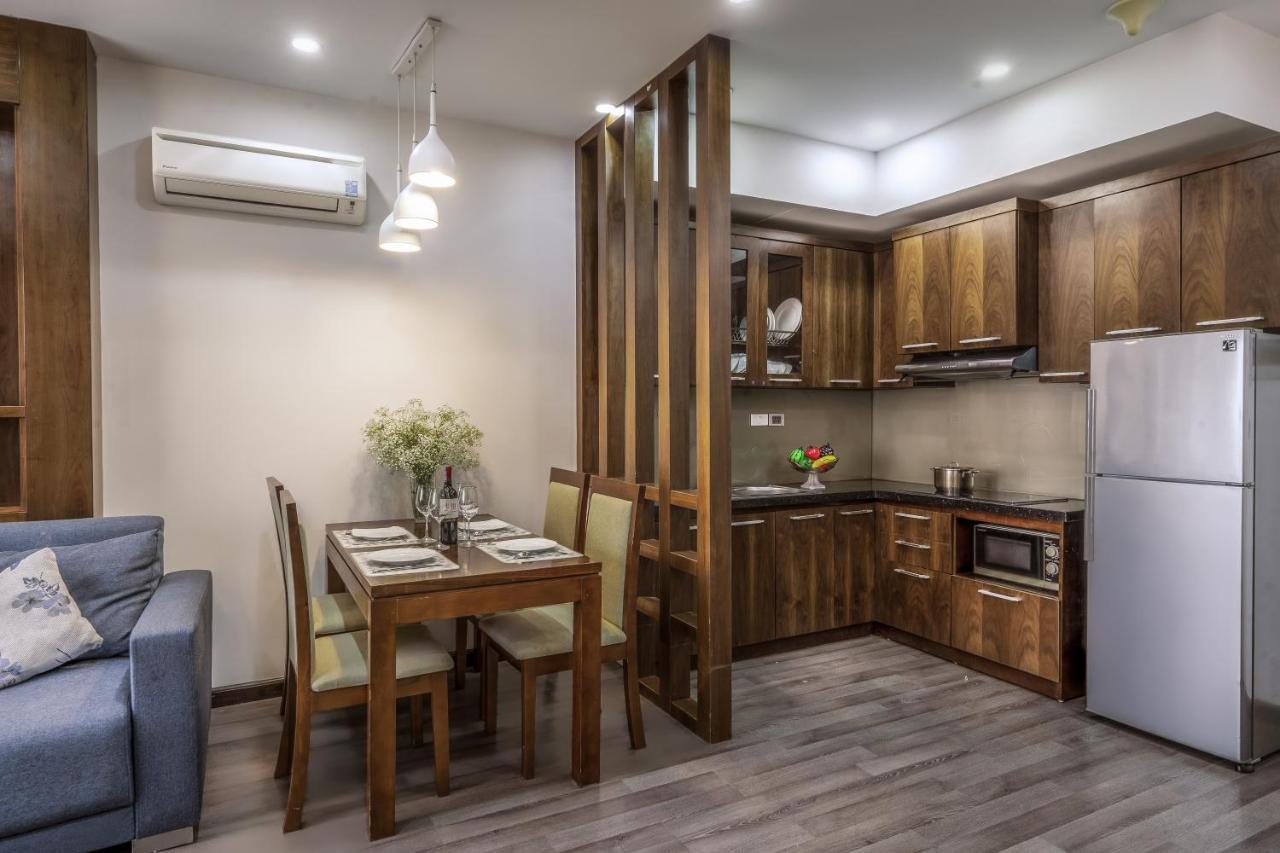 Canvas Cau Giay Apartments Hanoi Exteriör bild