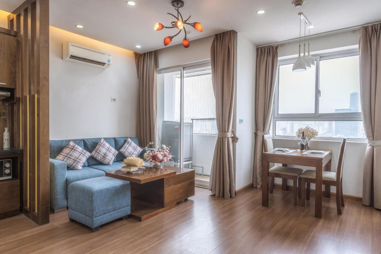 Canvas Cau Giay Apartments Hanoi Exteriör bild