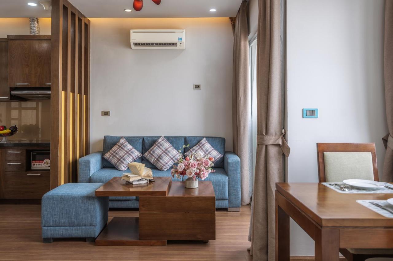 Canvas Cau Giay Apartments Hanoi Exteriör bild